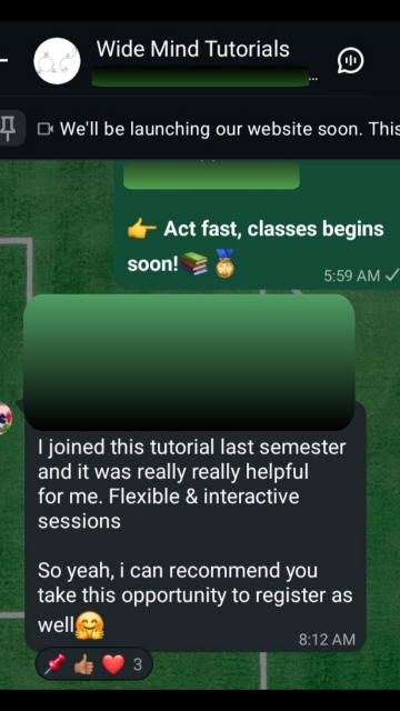 Students Feedback